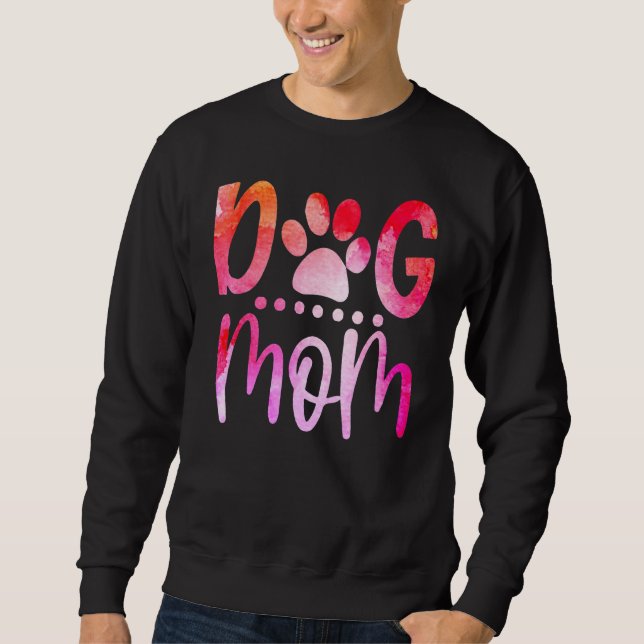 Sudadera Mascota divertido de Perro Mom (Anverso)
