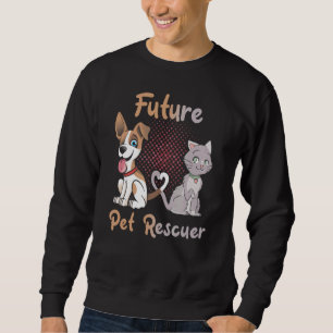 Sudadera Mascota futuro rescatador perro rescate animal per
