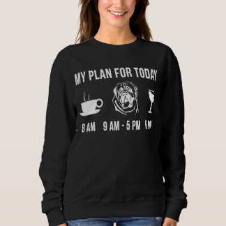 Sudadera Mascota Inglés Mastiff Perro Pupar Mi Plan Para Ho