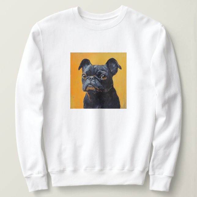 Sudadera Mascota Mamá Personalizado foto Perro personalizad (Anverso del diseño)