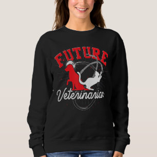 Sudadera Mascota Médica Animal Vet Tech Futuro Veterinario