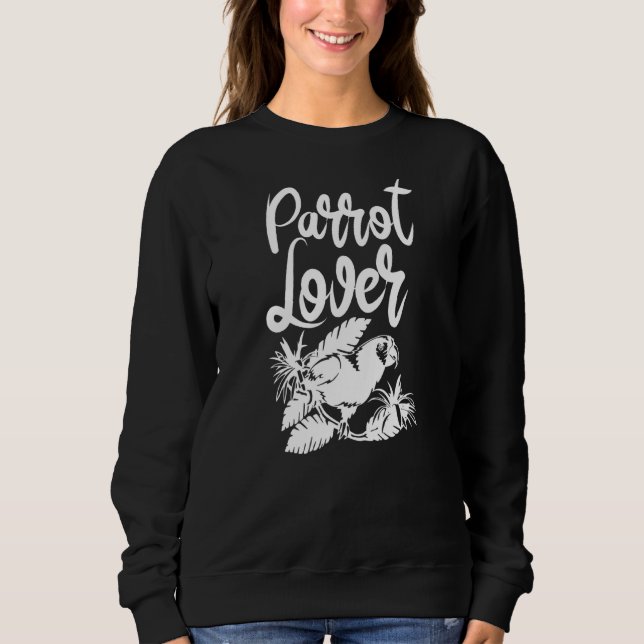 Sudadera Mascota Parrot Cute Animal Parrots (Anverso)