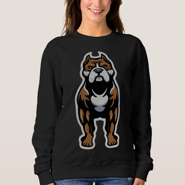 Sudadera Mascota Pitbull Set (Anverso)