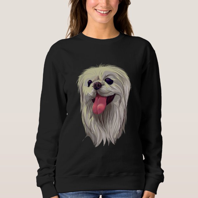Sudadera Mascota Poodle Cute (Anverso)
