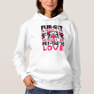 Sudadera Mascota puns valentine: perro con polla valentina 