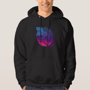Sudadera mascota Reptile de Vaporwave Lizard Tropical I de