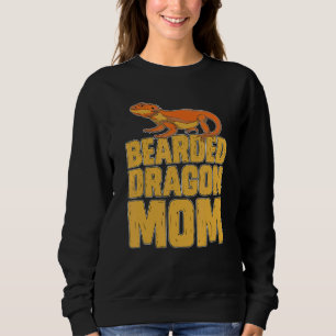 Sudadera Mascota Reptile Mami Dragón con barba Mamá Pan Ani