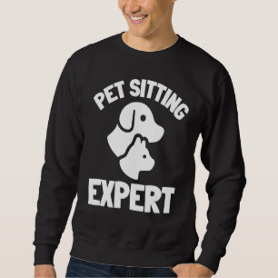 Sudadera Mascota Sentado Y Mascota Sitter Animal Hotel