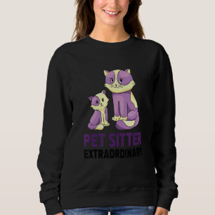 Sudadera Mascota Sitters Cats Extraordinario Mascota Sittin