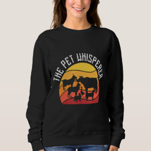 Sudadera Mascota Whisperer Veterinaria Animal D