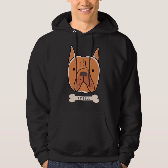 Sudadera Mascotas de Dog Pitbull (Anverso)