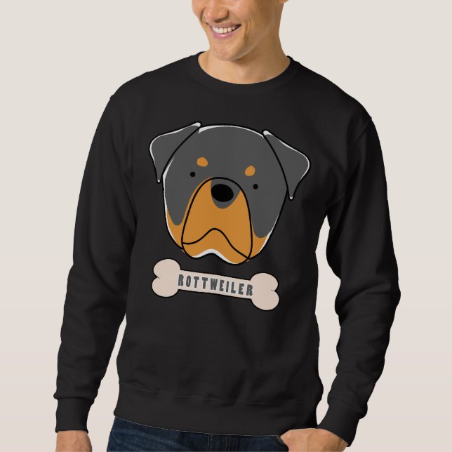 Sudadera Mascotas de Dog Rottweiler (Anverso)