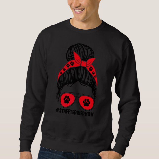Sudadera Mascotas de Staffterriermom (Anverso)