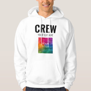 Sudadera Mascotas para hombres Añadir el texto del logotipo