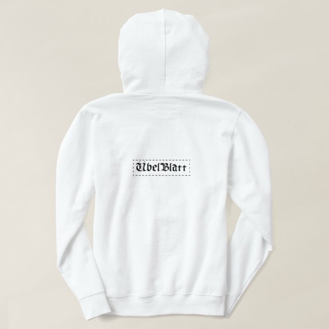 Sudadera masculina (Reverso del diseño)