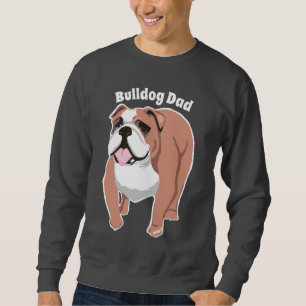 Sudadera masculina de Bulldog papá