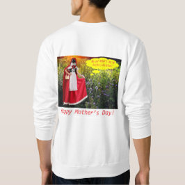 sudadera masculina. Feliz Día de la Madre. ragdoll