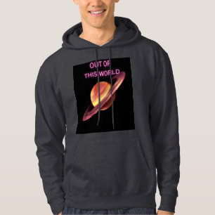 Sudadera masculina Out of This World Neon Pink Sat