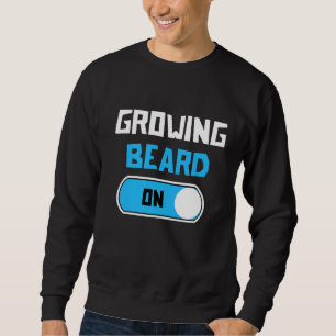 Sudadera Masculinidad del cabello de crecimiento de barbas