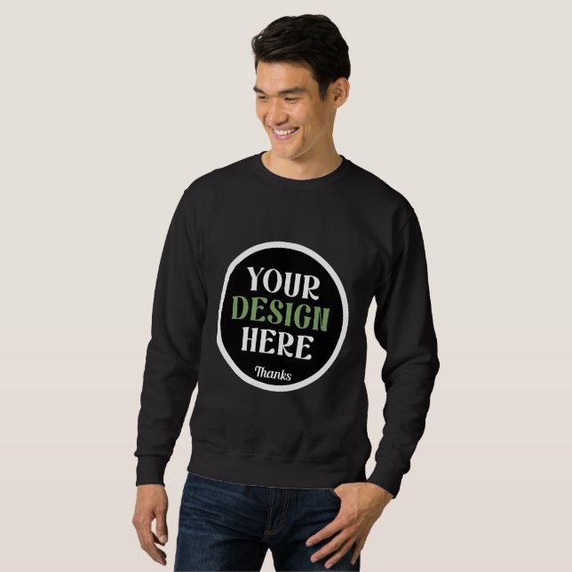Sudadera Masculino, limpio, nítido y seguro (Anverso completo)