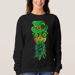 Sudadera Mask Swinger Upside Down Pineapple St Patrick's Da