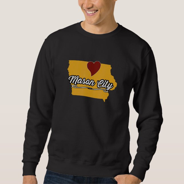 Sudadera MASON CITY IOWA IA USA Cute Souvenir Merch  US Cit (Anverso)