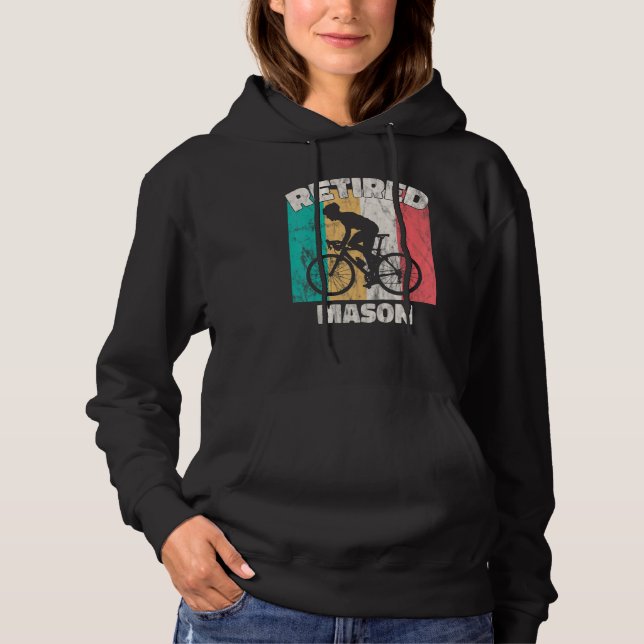 Sudadera Mason de retirada jubilada (Anverso)