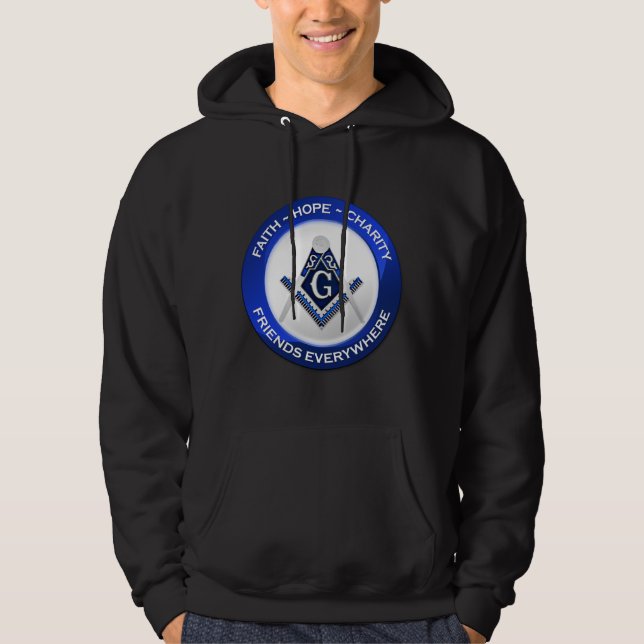 Sudadera Masonic Hoodie - Men (Anverso)
