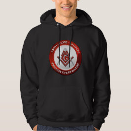 Sudadera Masónica - Rojo