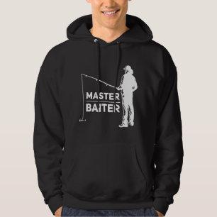 Sudadera Master Baiter para pescador o amante de la pesca T