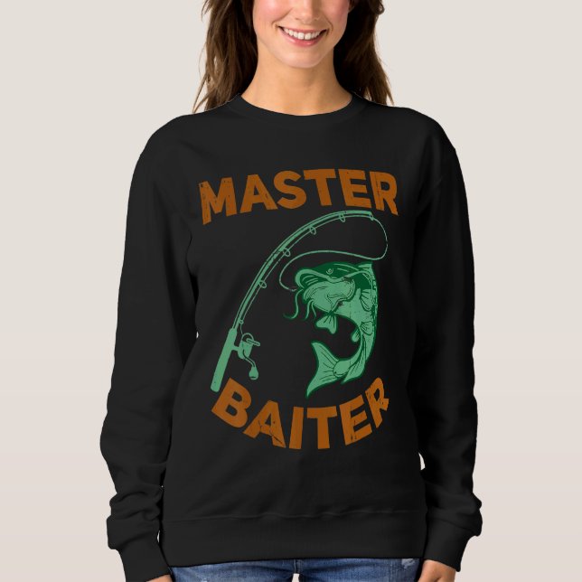 Sudadera Master Baiter Wels Catfish Hunter 1 (Anverso)