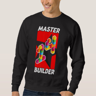 Sudadera Master Builder 14 Años 14º Cumpleaños Bo