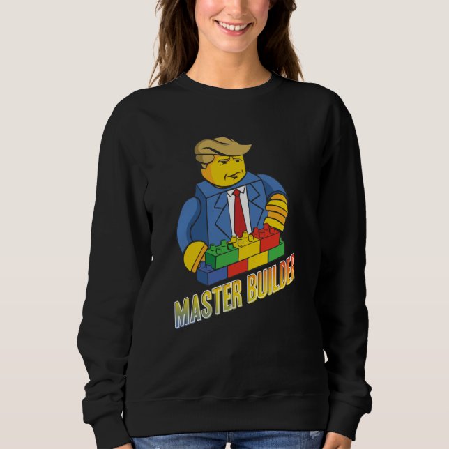Sudadera Master Builder Building Blocks Men Women Youth  23 (Anverso)
