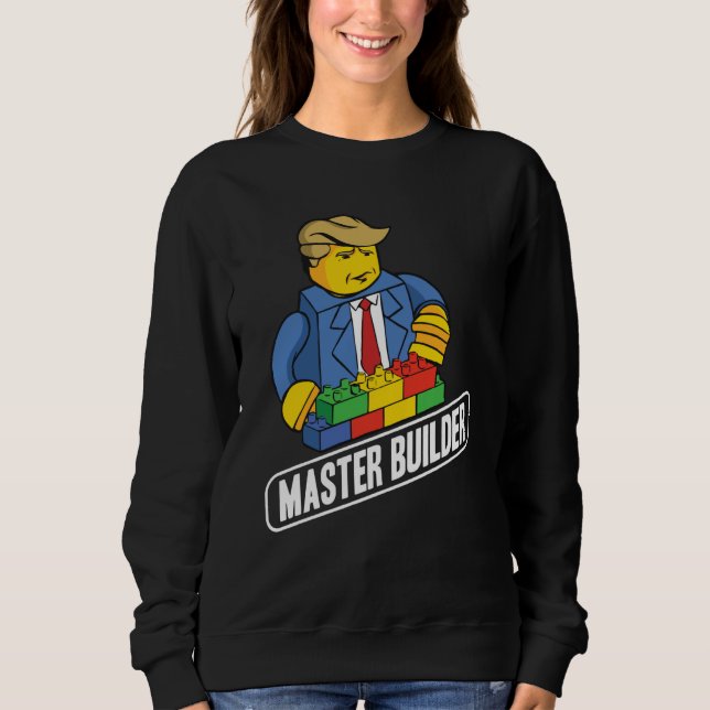 Sudadera Master Builder Building Blocks Men Women Youth  25 (Anverso)