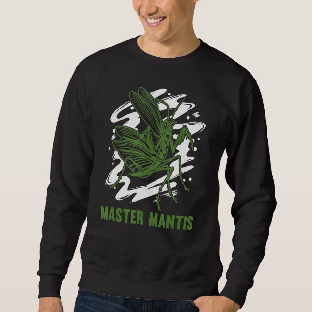 Sudadera Master Mantis Praying Mantis Insect Entomology Pr (Anverso)