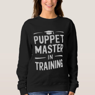 Sudadera Masterio de marionetas Sombra Jugador Ventriloquis