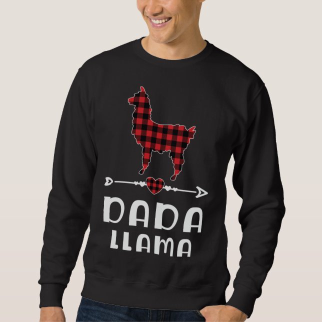 Sudadera Matc de la familia de búfalos rojos de la llamada  (Anverso)