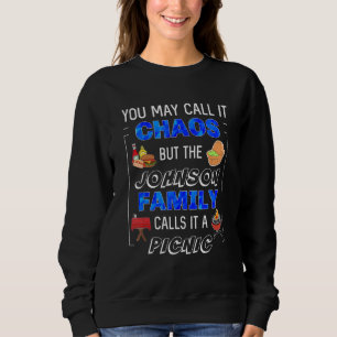Sudadera Matc de reunión de Fiesta de cocina de la familia
