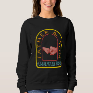 Sudadera Matc del Día del Padre de Bonos Inquebrantables Pa
