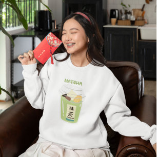 Sudadera Matcha Addict, Matcha