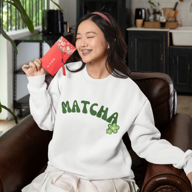 Sudadera Matcha Green Tea Sweatshirt (Subido por el creador)