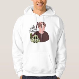 Sudadera Matcha Latte & Sad Little Monster – Estética Anim