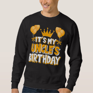 Sudadera Matchi es la celebración de cumpleaños de mi tío