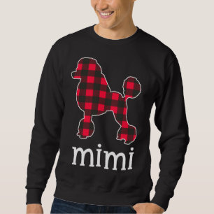 Sudadera Matchi: Navidades de perro caniche de la abuela Mi