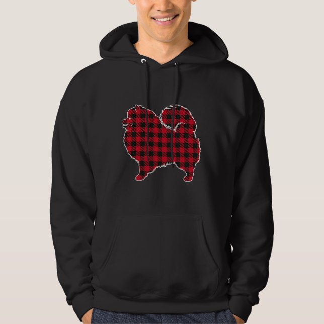 Sudadera Matchin: Navidades de la manteca de búfalo roja de (Anverso)