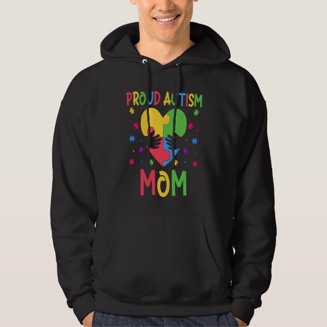 Sudadera Matching Family Autism Awareness Month Proud Autis (Anverso)