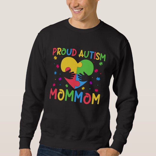 Sudadera Matching Family Autism Awareness Month Proud Autis (Anverso)
