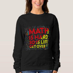 Sudadera Matemática matemática es matemática difícil maestr