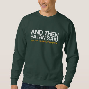 Sudadera Matemáticas