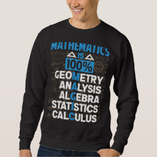 Sudadera Matemáticas: 100 Maestros Magos Magníficos